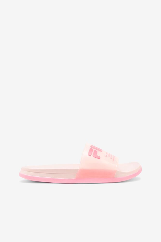 Fila Drifter Luxe Clear Pink Sandals Womens - NZ 38641-ZESM